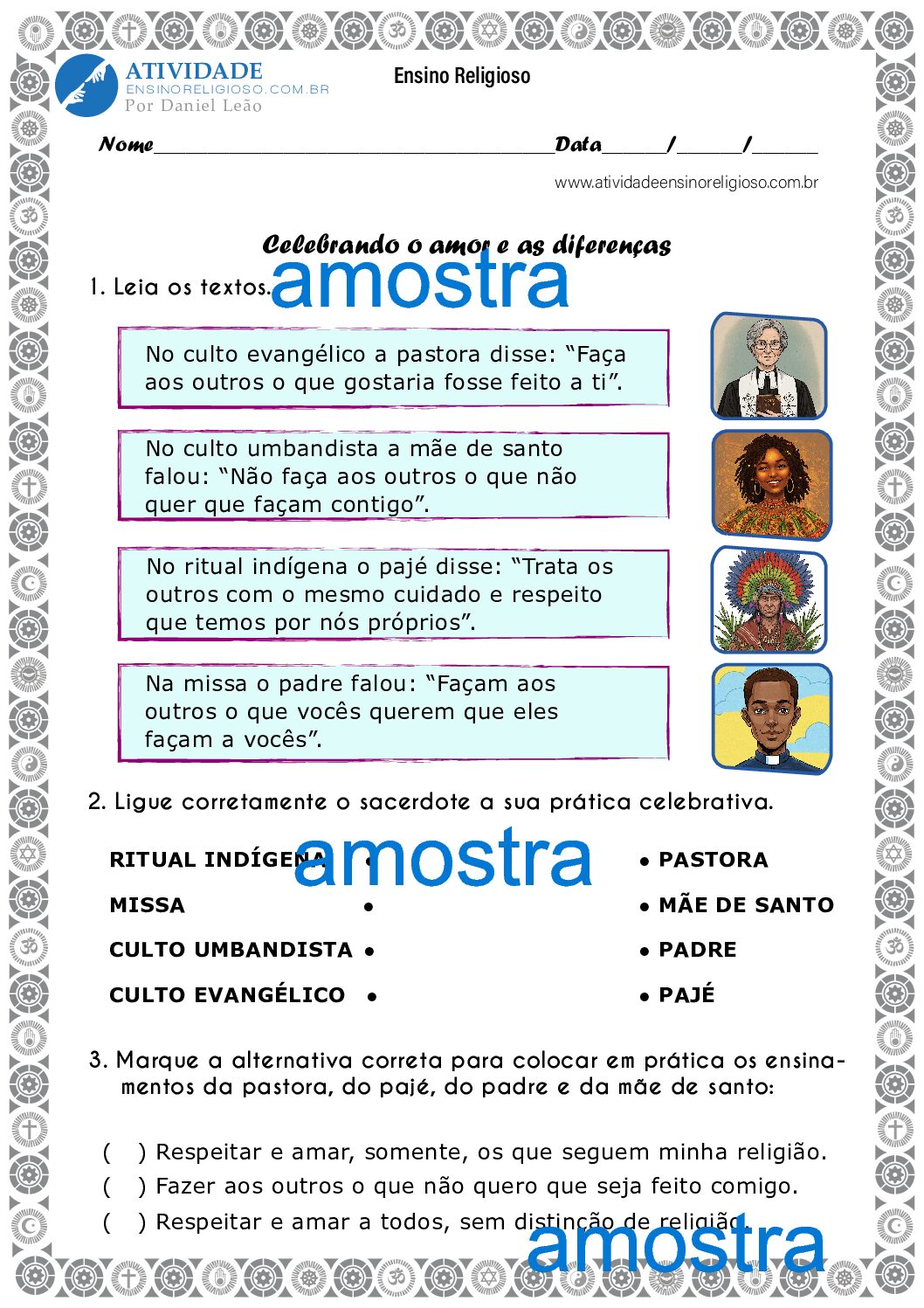 Celebrando o amor e as diferenças