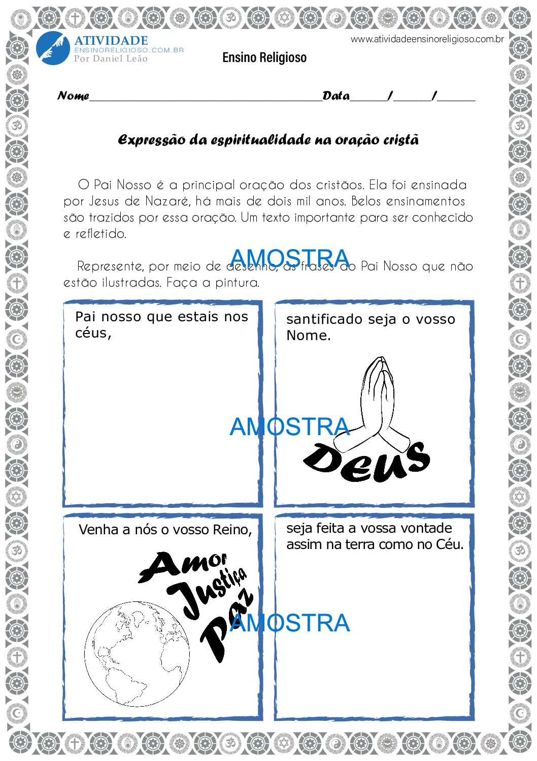 Expressão da espiritualidade na oração cristã