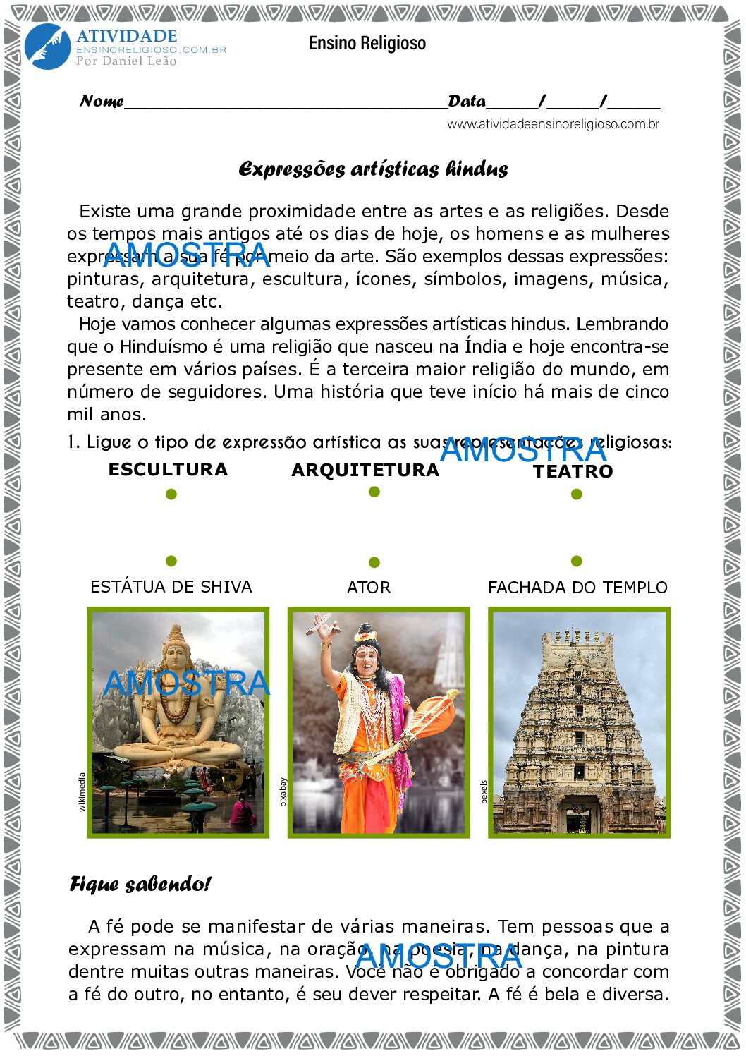Expressões artísticas hindus