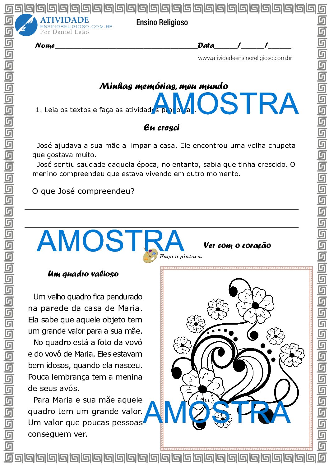 Minhas memórias, meu mundo