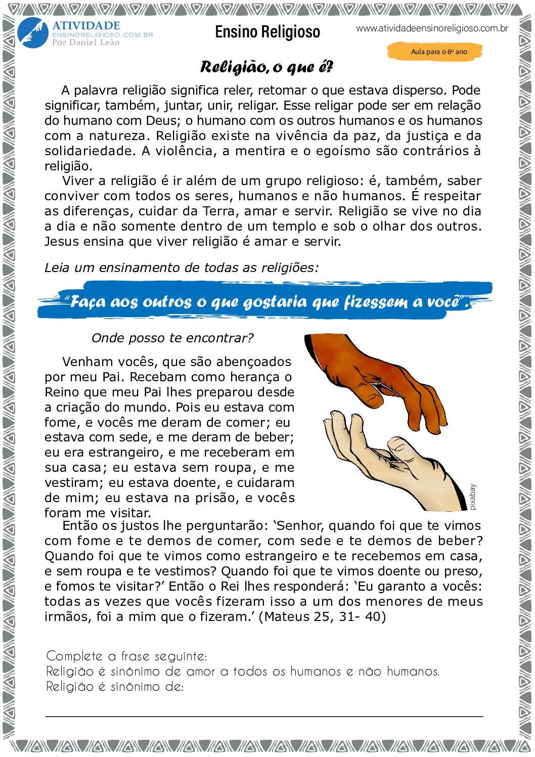 Religião, o que é?