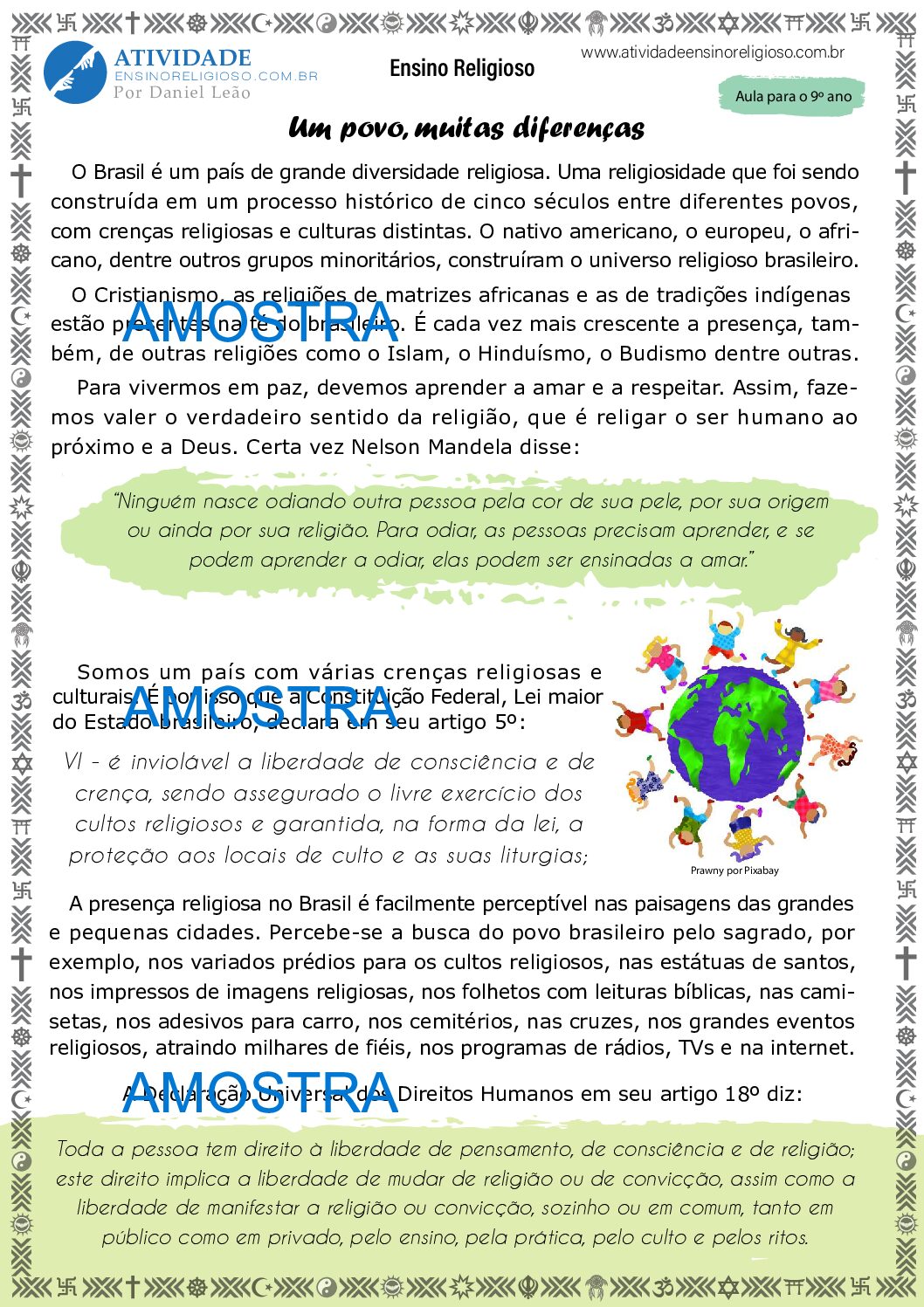 Um povo, muitas diferenças