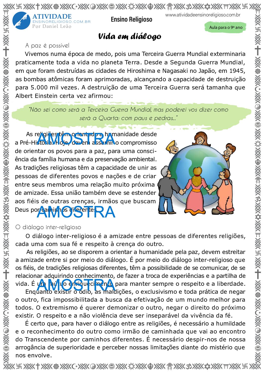 Vida em diálogo