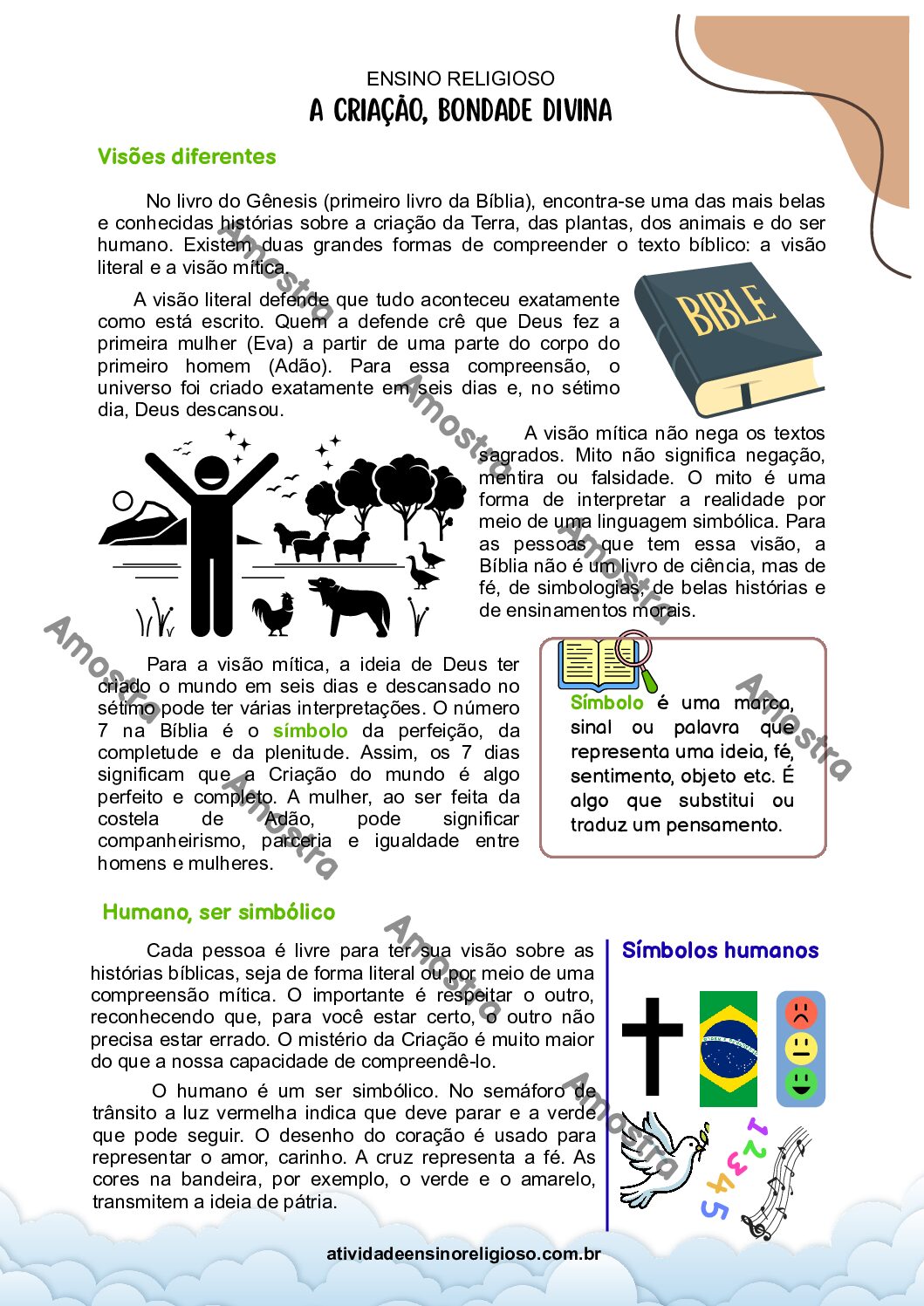 A Criação, bondade divina