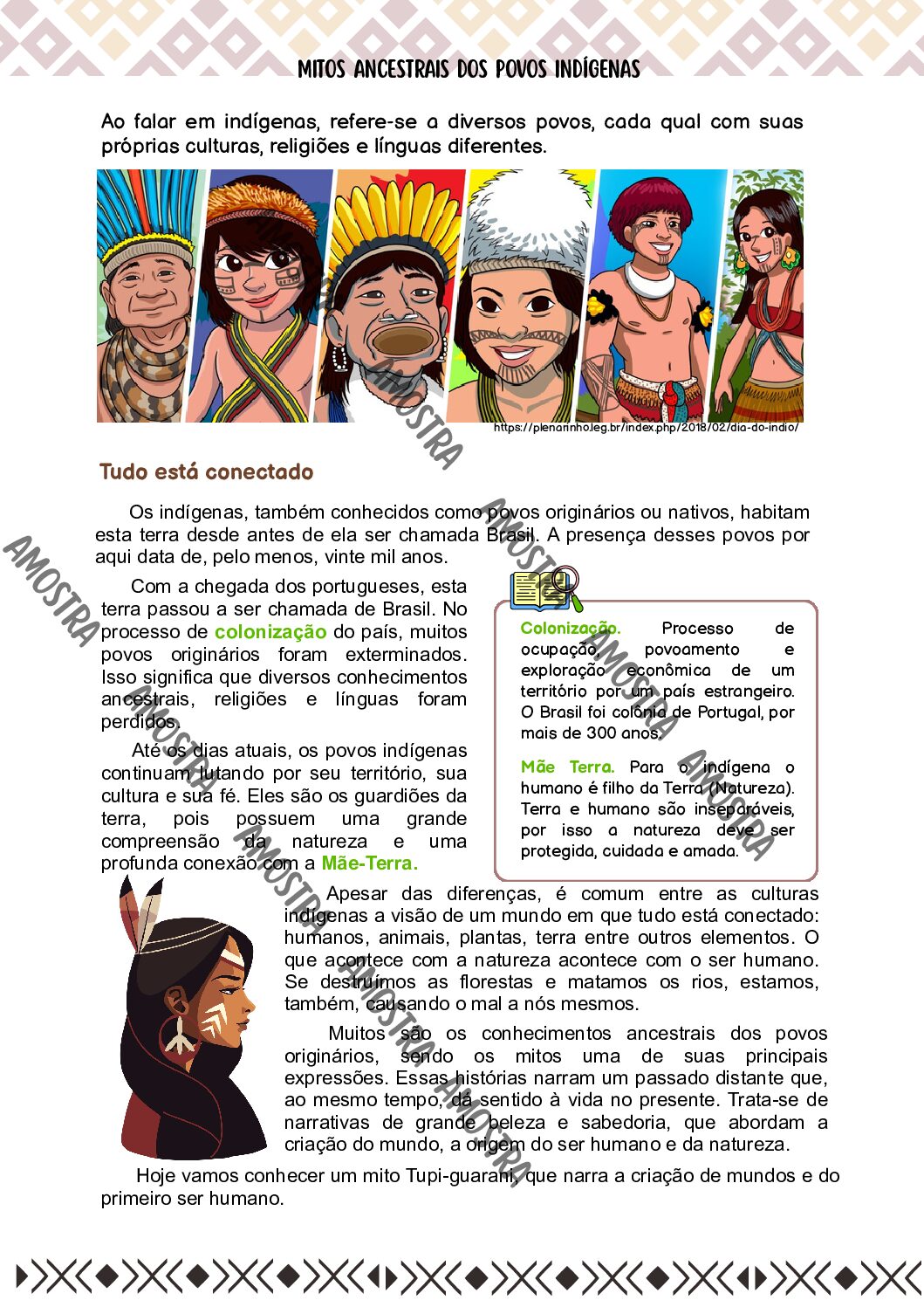 Mitos ancestrais dos povos indígenas